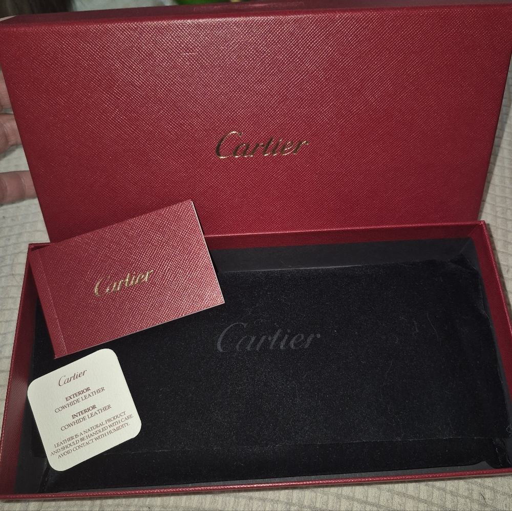 Cartier Envelope Leather Wallet - Picture 3 of 16